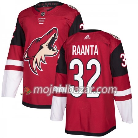 Dresovi Arizona Coyotes Antti Raanta 32 Adidas 2017-2018 Maroon Authentic - Muške